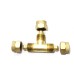 Brass Pu Tee Equal Pneumatic